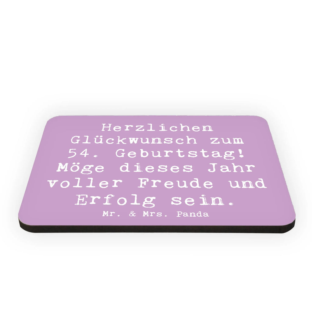 Magnet Spruch 54. Geburtstag Freude Erfolg Kühlschrankmagnet, Pinnwandmagnet, Souvenir Magnet, Motivmagnete, Dekomagnet, Whiteboard Magnet, Notiz Magnet, Kühlschrank Dekoration, Geburtstag, Geburtstagsgeschenk, Geschenk