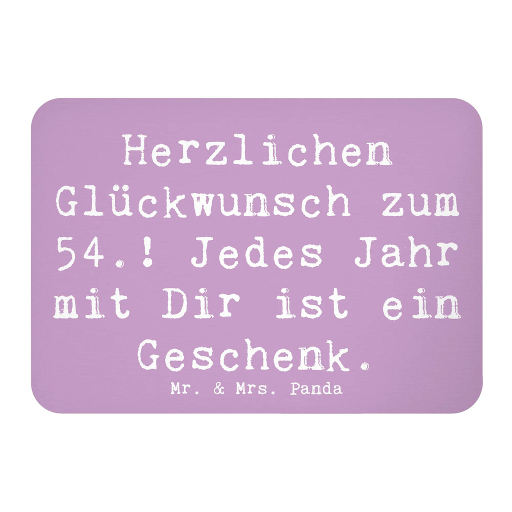 Magnet Spruch 54. Geburtstag Kühlschrankmagnet, Pinnwandmagnet, Souvenir Magnet, Motivmagnete, Dekomagnet, Whiteboard Magnet, Notiz Magnet, Kühlschrank Dekoration, Geburtstag, Geburtstagsgeschenk, Geschenk