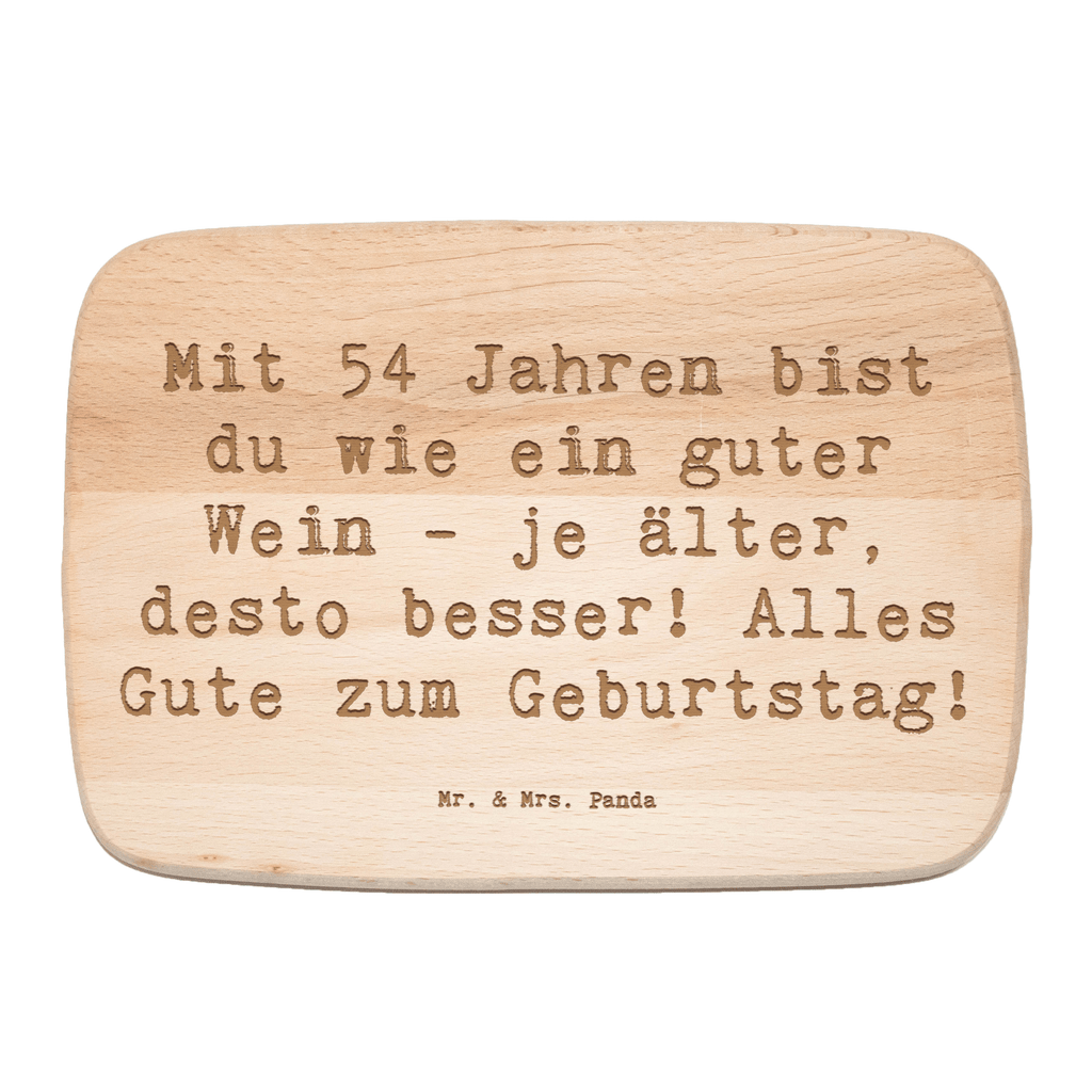 Frühstücksbrett Spruch 54. Geburtstag Wein Frühstücksbrett, Holzbrett, Schneidebrett, Schneidebrett Holz, Frühstücksbrettchen, Küchenbrett, Geburtstag, Geburtstagsgeschenk, Geschenk