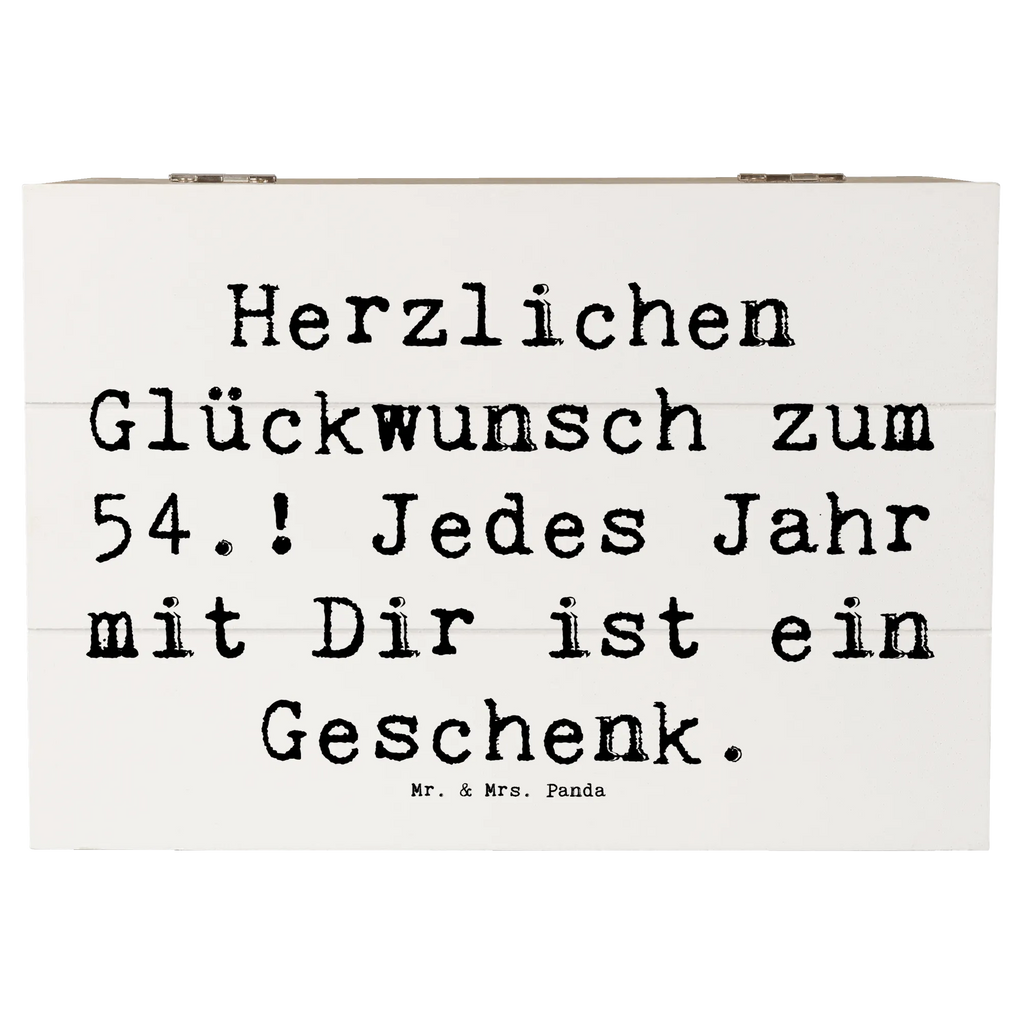 Holzkiste Spruch 54. Geburtstag Holzkiste, Kiste, Schatzkiste, Truhe, Schatulle, XXL, Erinnerungsbox, Erinnerungskiste, Dekokiste, Aufbewahrungsbox, Geschenkbox, Geschenkdose, Geburtstag, Geburtstagsgeschenk, Geschenk