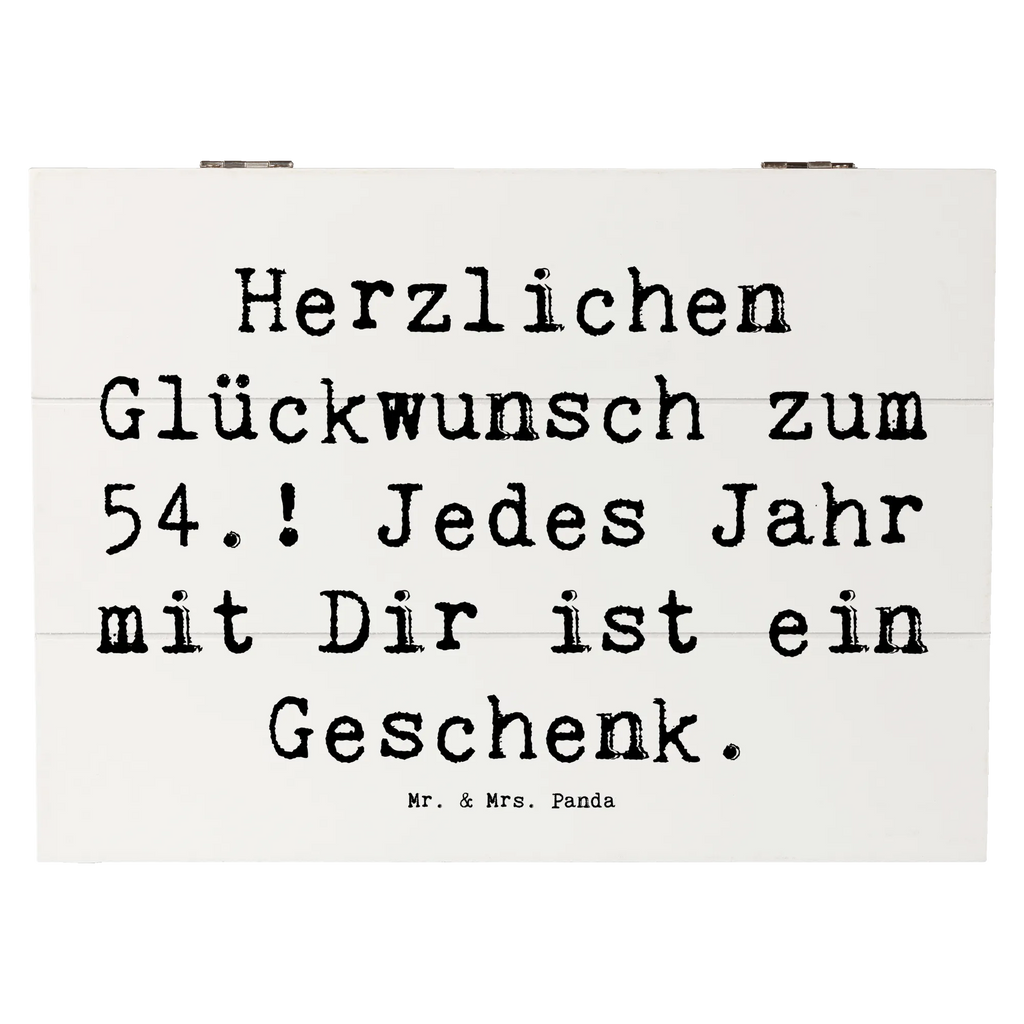 Holzkiste Spruch 54. Geburtstag Holzkiste, Kiste, Schatzkiste, Truhe, Schatulle, XXL, Erinnerungsbox, Erinnerungskiste, Dekokiste, Aufbewahrungsbox, Geschenkbox, Geschenkdose, Geburtstag, Geburtstagsgeschenk, Geschenk