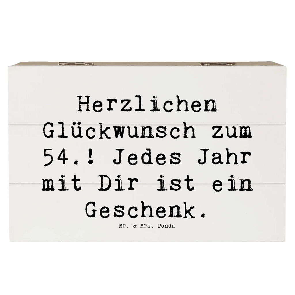 Holzkiste Spruch 54. Geburtstag Holzkiste, Kiste, Schatzkiste, Truhe, Schatulle, XXL, Erinnerungsbox, Erinnerungskiste, Dekokiste, Aufbewahrungsbox, Geschenkbox, Geschenkdose, Geburtstag, Geburtstagsgeschenk, Geschenk