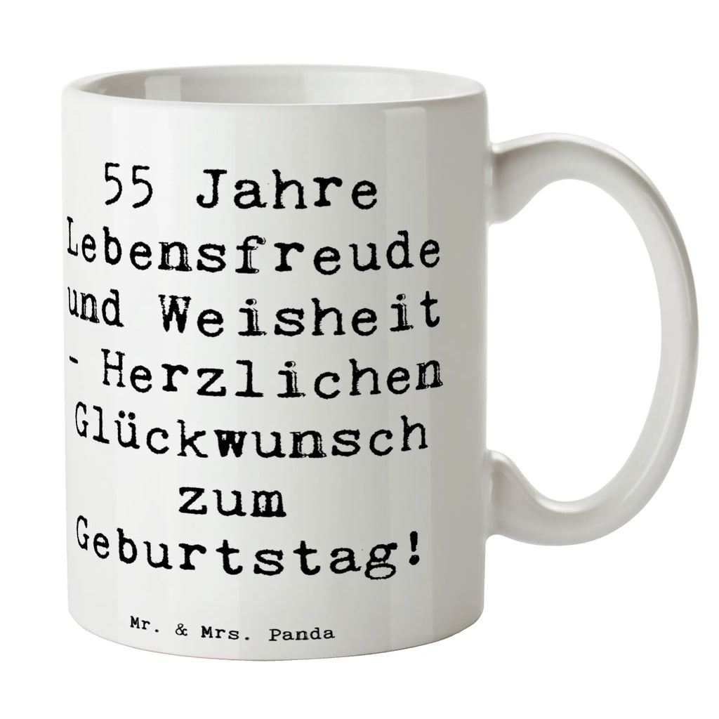 Tasse Spruch 55. Geburtstag Freude Tasse, Kaffeetasse, Teetasse, Becher, Kaffeebecher, Teebecher, Keramiktasse, Porzellantasse, Büro Tasse, Geschenk Tasse, Tasse Sprüche, Tasse Motive, Kaffeetassen, Tasse bedrucken, Designer Tasse, Cappuccino Tassen, Schöne Teetassen, Geburtstag, Geburtstagsgeschenk, Geschenk