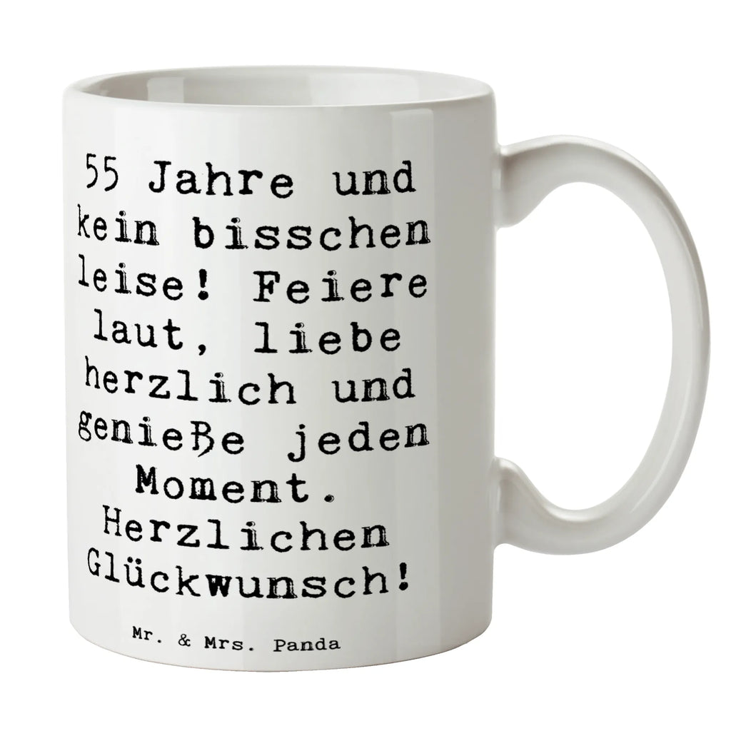 Tasse Spruch 55. Geburtstag Tasse, Kaffeetasse, Teetasse, Becher, Kaffeebecher, Teebecher, Keramiktasse, Porzellantasse, Büro Tasse, Geschenk Tasse, Tasse Sprüche, Tasse Motive, Kaffeetassen, Tasse bedrucken, Designer Tasse, Cappuccino Tassen, Schöne Teetassen, Geburtstag, Geburtstagsgeschenk, Geschenk