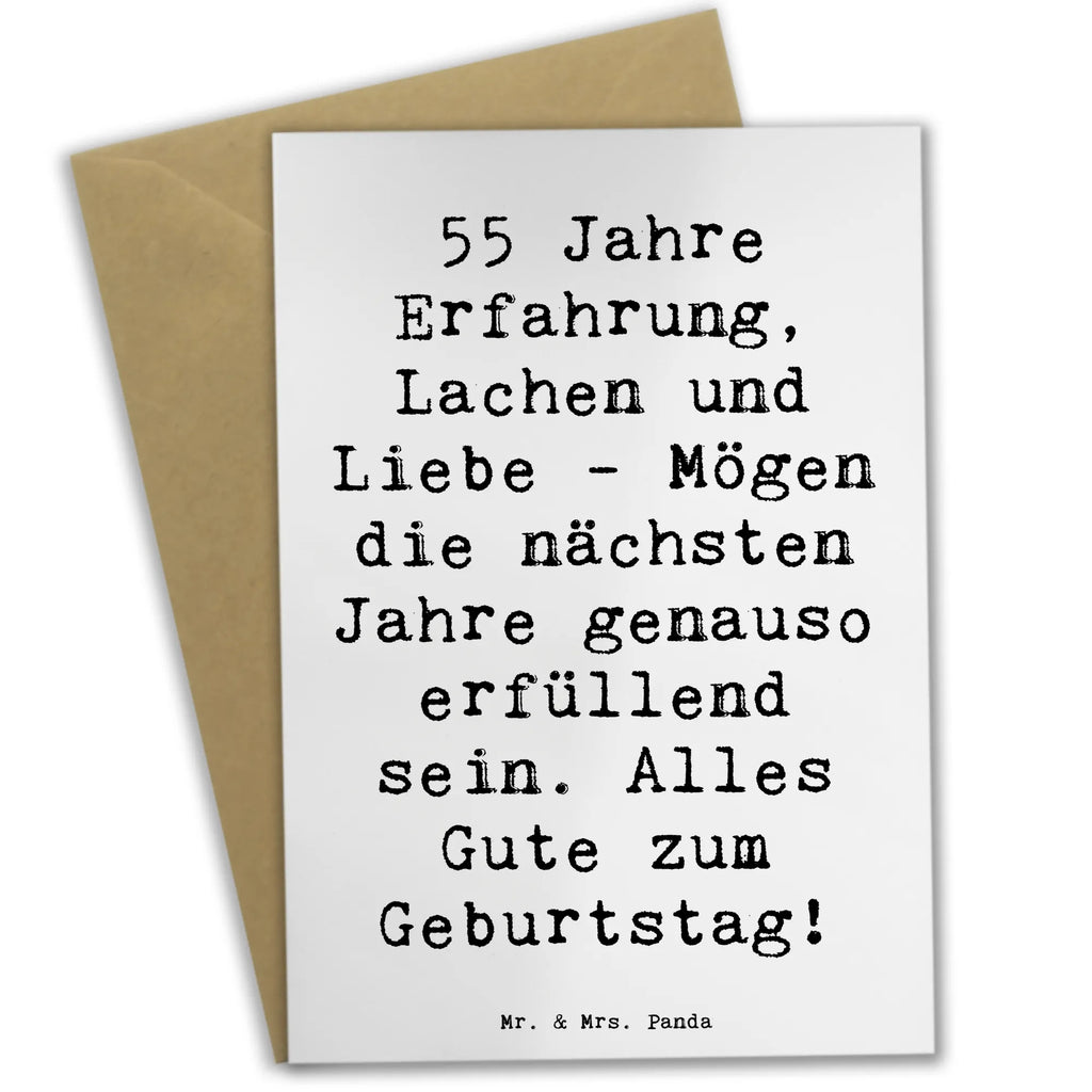 Grußkarte Spruch 55. Geburtstag Erfüllung Grußkarte, Klappkarte, Einladungskarte, Glückwunschkarte, Hochzeitskarte, Geburtstagskarte, Karte, Ansichtskarten, Geburtstag, Geburtstagsgeschenk, Geschenk