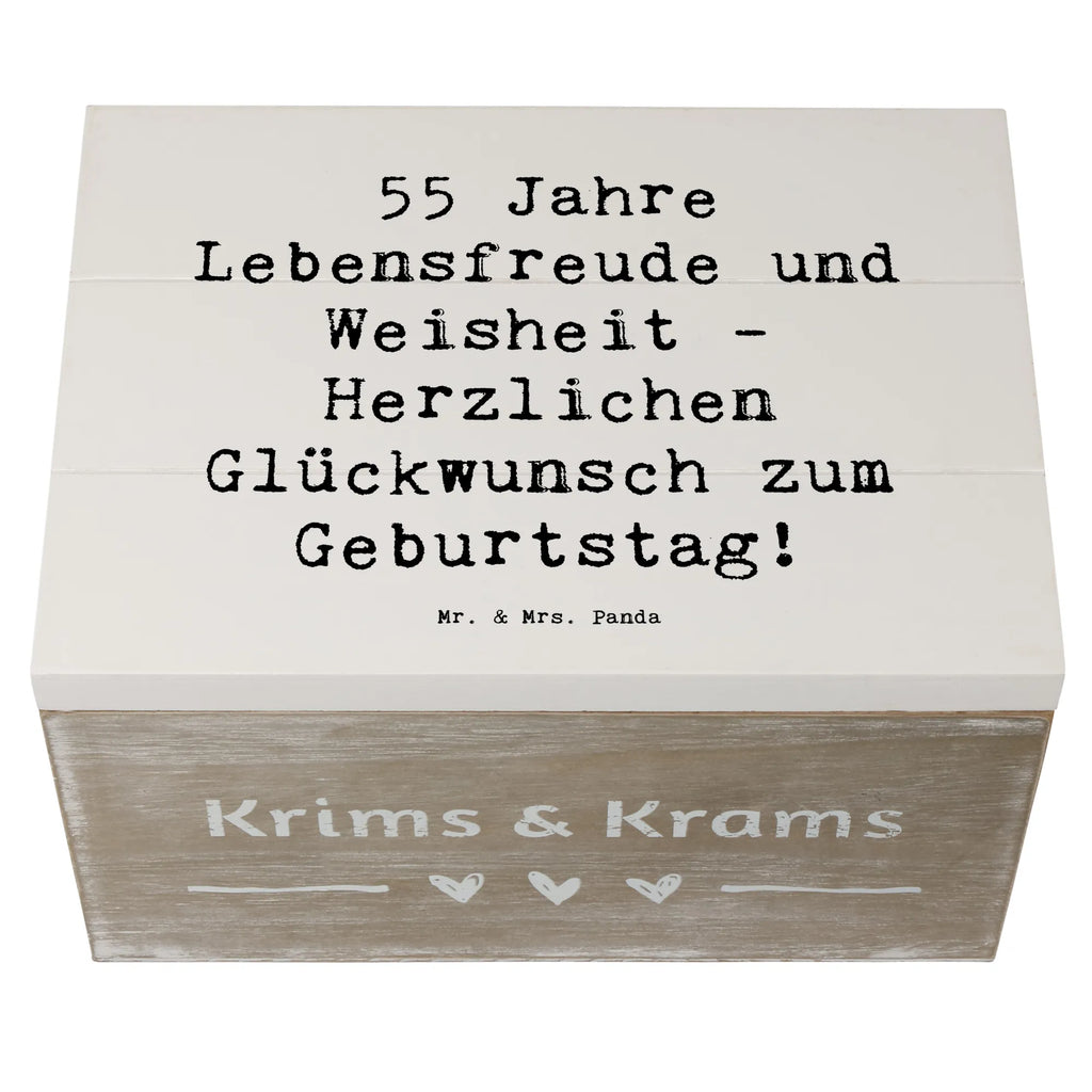 Holzkiste Spruch 55. Geburtstag Freude Holzkiste, Kiste, Schatzkiste, Truhe, Schatulle, XXL, Erinnerungsbox, Erinnerungskiste, Dekokiste, Aufbewahrungsbox, Geschenkbox, Geschenkdose, Geburtstag, Geburtstagsgeschenk, Geschenk