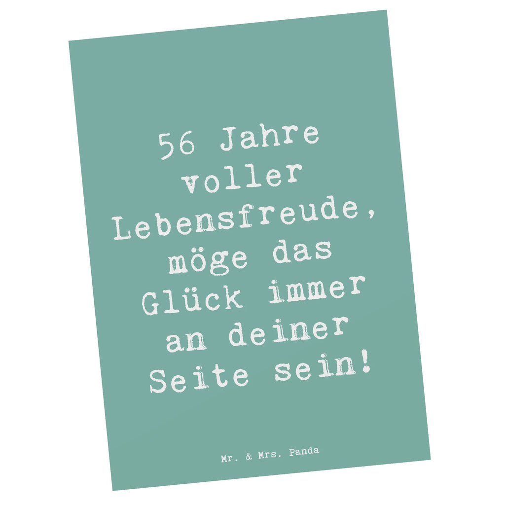 Postkarte Spruch 56. Geburtstag Postkarte, Karte, Geschenkkarte, Grußkarte, Einladung, Ansichtskarte, Geburtstagskarte, Einladungskarte, Dankeskarte, Ansichtskarten, Einladung Geburtstag, Einladungskarten Geburtstag, Geburtstag, Geburtstagsgeschenk, Geschenk