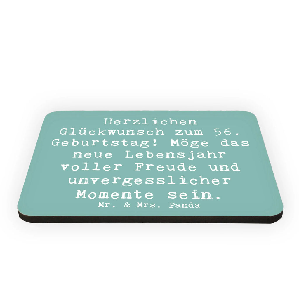 Magnet Spruch 56. Geburtstag Freude Kühlschrankmagnet, Pinnwandmagnet, Souvenir Magnet, Motivmagnete, Dekomagnet, Whiteboard Magnet, Notiz Magnet, Kühlschrank Dekoration, Geburtstag, Geburtstagsgeschenk, Geschenk