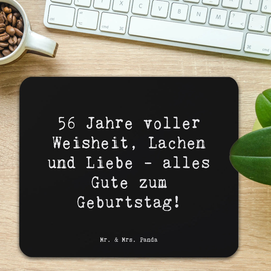 Mauspad Spruch 56. Geburtstag Mousepad, Computer zubehör, Büroausstattung, PC Zubehör, Arbeitszimmer, Mauspad, Einzigartiges Mauspad, Designer Mauspad, Mausunterlage, Mauspad Büro, Geburtstag, Geburtstagsgeschenk, Geschenk