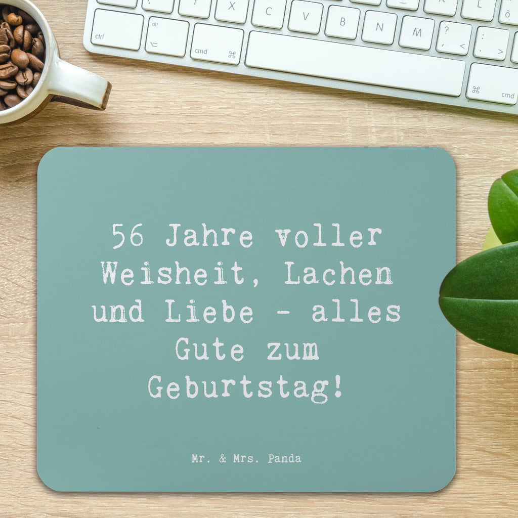 Mauspad Spruch 56. Geburtstag Mousepad, Computer zubehör, Büroausstattung, PC Zubehör, Arbeitszimmer, Mauspad, Einzigartiges Mauspad, Designer Mauspad, Mausunterlage, Mauspad Büro, Geburtstag, Geburtstagsgeschenk, Geschenk