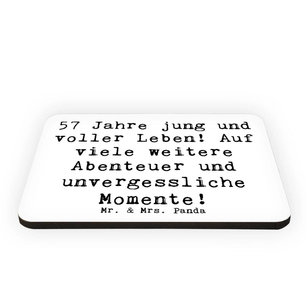 Magnet Spruch 57. Geburtstag Jubel Kühlschrankmagnet, Pinnwandmagnet, Souvenir Magnet, Motivmagnete, Dekomagnet, Whiteboard Magnet, Notiz Magnet, Kühlschrank Dekoration, Geburtstag, Geburtstagsgeschenk, Geschenk