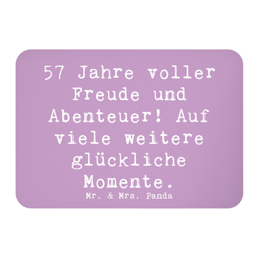 Magnet Spruch 57. Geburtstag Freude Kühlschrankmagnet, Pinnwandmagnet, Souvenir Magnet, Motivmagnete, Dekomagnet, Whiteboard Magnet, Notiz Magnet, Kühlschrank Dekoration, Geburtstag, Geburtstagsgeschenk, Geschenk