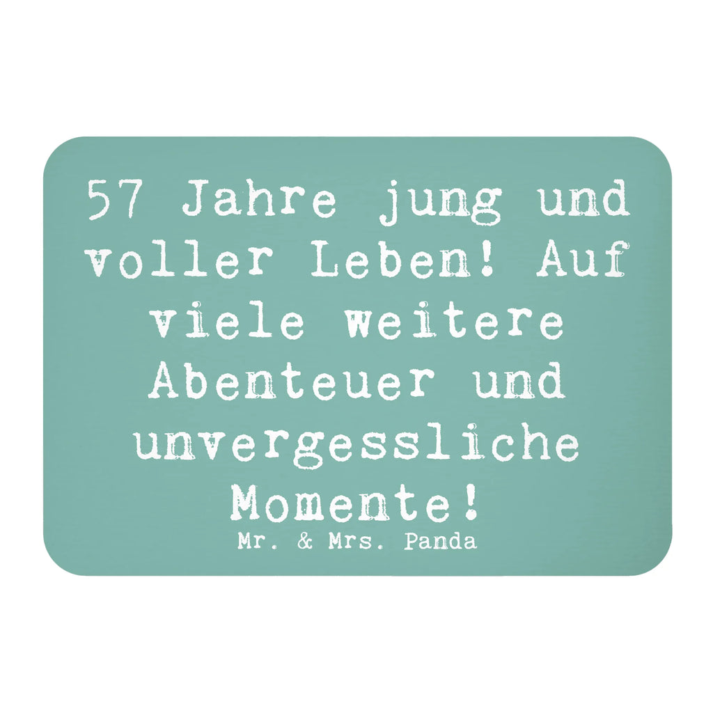 Magnet Spruch 57. Geburtstag Jubel Kühlschrankmagnet, Pinnwandmagnet, Souvenir Magnet, Motivmagnete, Dekomagnet, Whiteboard Magnet, Notiz Magnet, Kühlschrank Dekoration, Geburtstag, Geburtstagsgeschenk, Geschenk