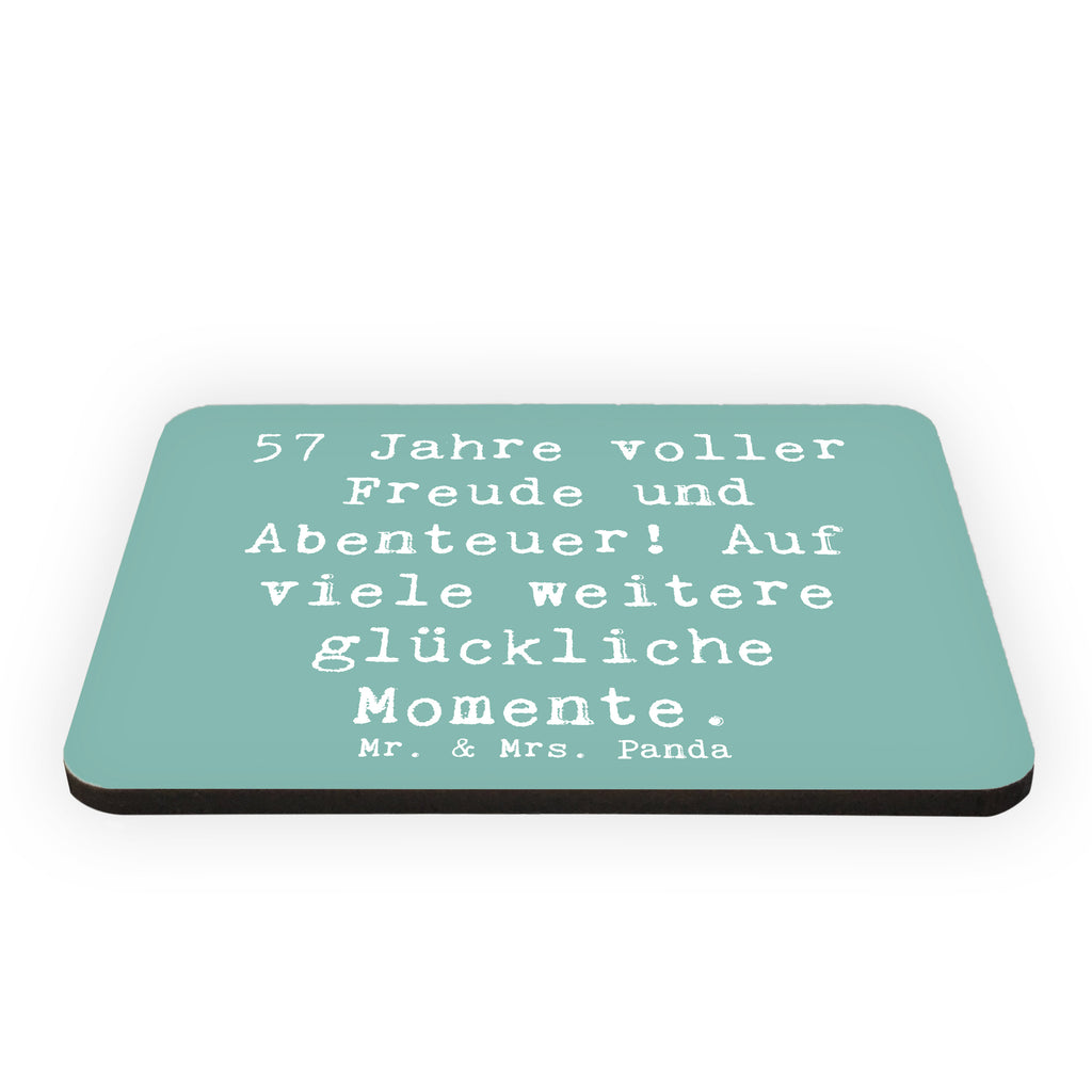 Magnet Spruch 57. Geburtstag Freude Kühlschrankmagnet, Pinnwandmagnet, Souvenir Magnet, Motivmagnete, Dekomagnet, Whiteboard Magnet, Notiz Magnet, Kühlschrank Dekoration, Geburtstag, Geburtstagsgeschenk, Geschenk