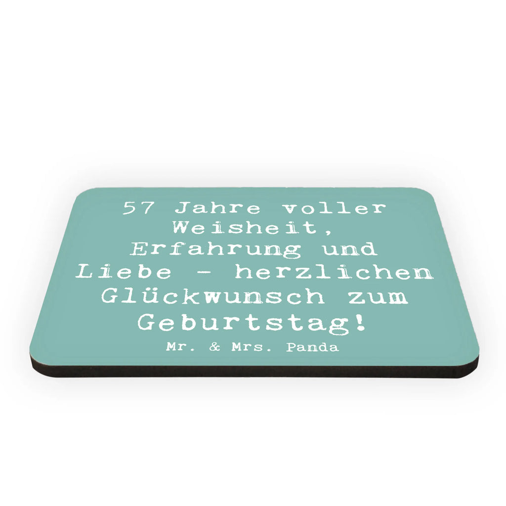 Magnet Spruch 57. Geburtstag Kühlschrankmagnet, Pinnwandmagnet, Souvenir Magnet, Motivmagnete, Dekomagnet, Whiteboard Magnet, Notiz Magnet, Kühlschrank Dekoration, Geburtstag, Geburtstagsgeschenk, Geschenk