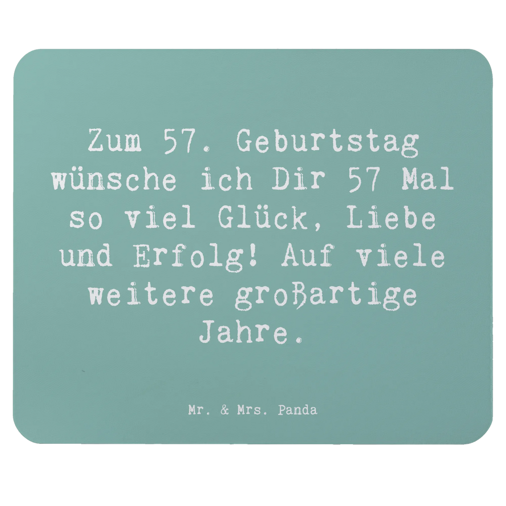 Mauspad Spruch 57. Geburtstag Glück Mousepad, Computer zubehör, Büroausstattung, PC Zubehör, Arbeitszimmer, Mauspad, Einzigartiges Mauspad, Designer Mauspad, Mausunterlage, Mauspad Büro, Geburtstag, Geburtstagsgeschenk, Geschenk