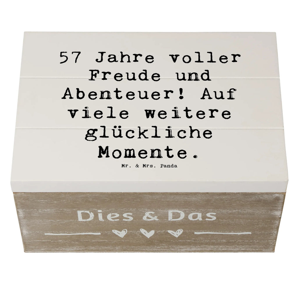 Holzkiste Spruch 57. Geburtstag Freude Holzkiste, Kiste, Schatzkiste, Truhe, Schatulle, XXL, Erinnerungsbox, Erinnerungskiste, Dekokiste, Aufbewahrungsbox, Geschenkbox, Geschenkdose, Geburtstag, Geburtstagsgeschenk, Geschenk