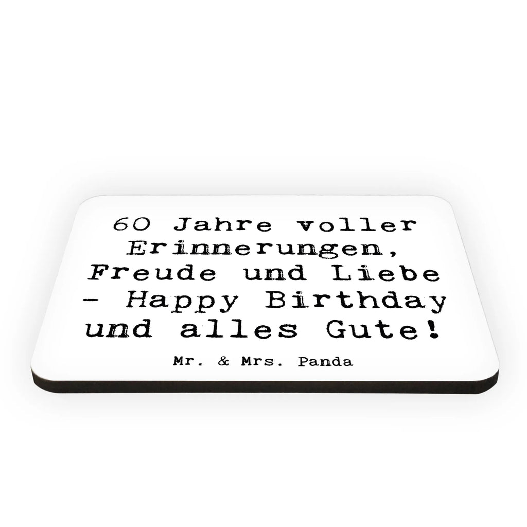 Magnet Spruch 60. Geburtstag Glückwunsch Kühlschrankmagnet, Pinnwandmagnet, Souvenir Magnet, Motivmagnete, Dekomagnet, Whiteboard Magnet, Notiz Magnet, Kühlschrank Dekoration, Geburtstag, Geburtstagsgeschenk, Geschenk