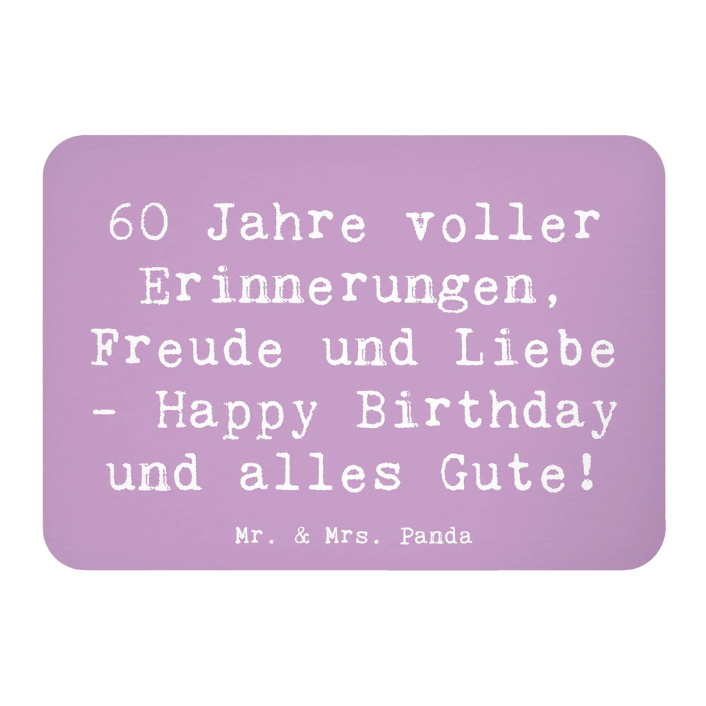 Magnet Spruch 60. Geburtstag Glückwunsch Kühlschrankmagnet, Pinnwandmagnet, Souvenir Magnet, Motivmagnete, Dekomagnet, Whiteboard Magnet, Notiz Magnet, Kühlschrank Dekoration, Geburtstag, Geburtstagsgeschenk, Geschenk