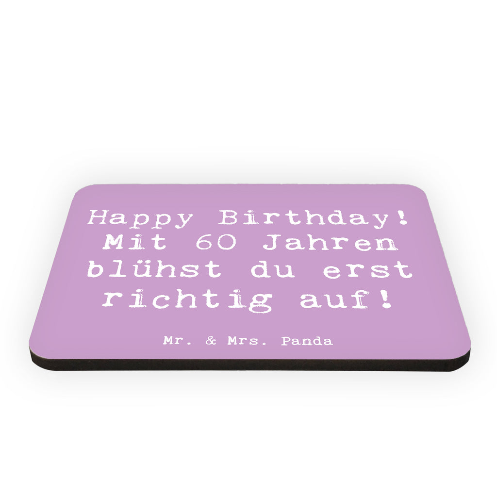 Magnet Spruch 60. Geburtstag Aufblühen Kühlschrankmagnet, Pinnwandmagnet, Souvenir Magnet, Motivmagnete, Dekomagnet, Whiteboard Magnet, Notiz Magnet, Kühlschrank Dekoration, Geburtstag, Geburtstagsgeschenk, Geschenk