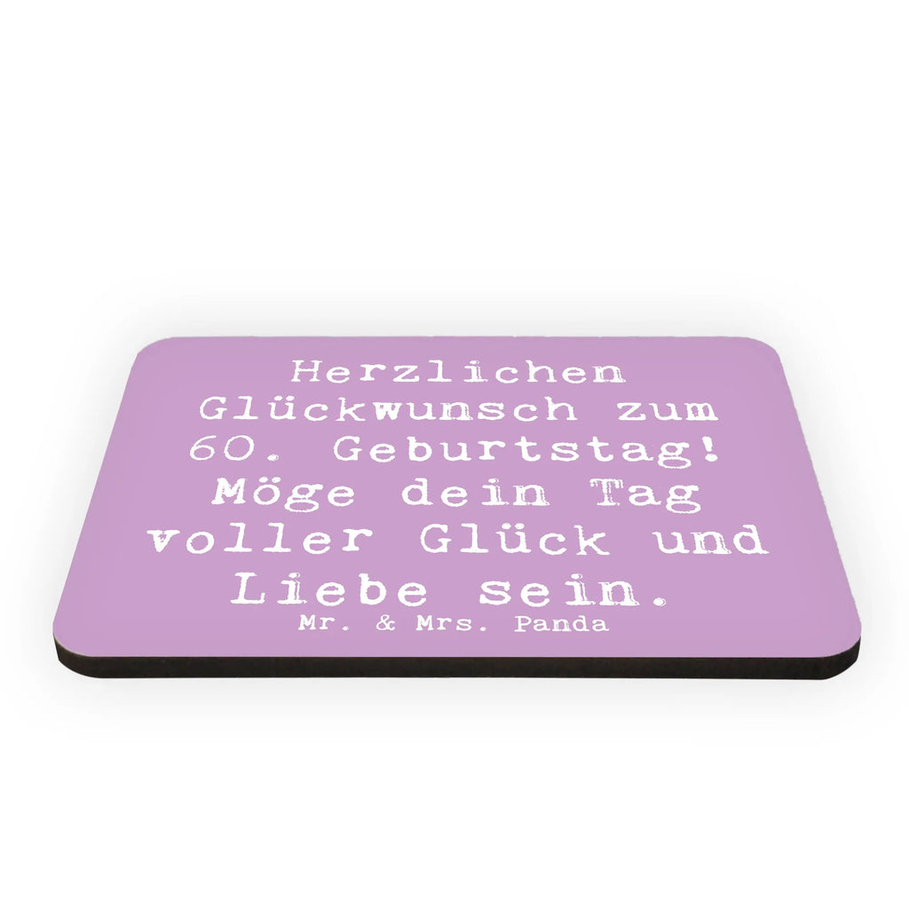 Magnet Spruch 60. Geburtstag Glückwunsch Kühlschrankmagnet, Pinnwandmagnet, Souvenir Magnet, Motivmagnete, Dekomagnet, Whiteboard Magnet, Notiz Magnet, Kühlschrank Dekoration, Geburtstag, Geburtstagsgeschenk, Geschenk