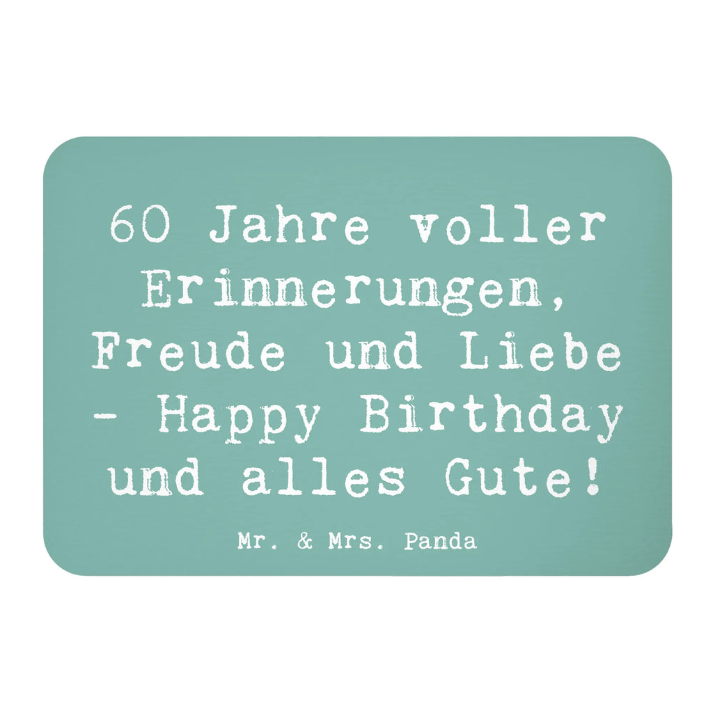 Magnet Spruch 60. Geburtstag Glückwunsch Kühlschrankmagnet, Pinnwandmagnet, Souvenir Magnet, Motivmagnete, Dekomagnet, Whiteboard Magnet, Notiz Magnet, Kühlschrank Dekoration, Geburtstag, Geburtstagsgeschenk, Geschenk