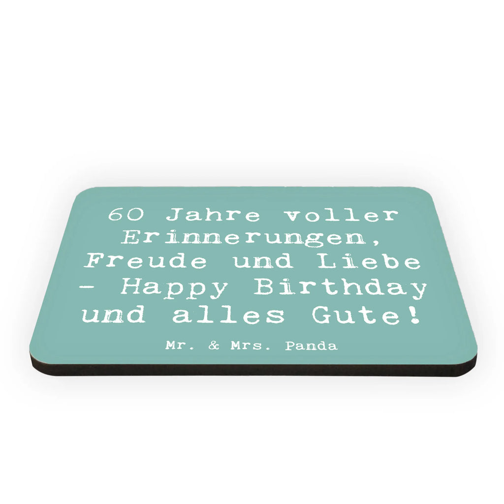 Magnet Spruch 60. Geburtstag Glückwunsch Kühlschrankmagnet, Pinnwandmagnet, Souvenir Magnet, Motivmagnete, Dekomagnet, Whiteboard Magnet, Notiz Magnet, Kühlschrank Dekoration, Geburtstag, Geburtstagsgeschenk, Geschenk