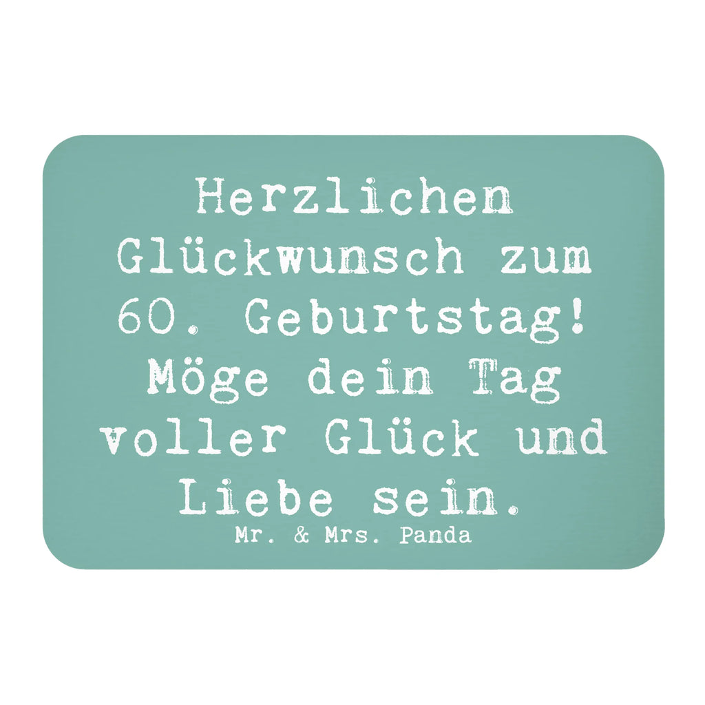 Magnet Spruch 60. Geburtstag Glückwunsch Kühlschrankmagnet, Pinnwandmagnet, Souvenir Magnet, Motivmagnete, Dekomagnet, Whiteboard Magnet, Notiz Magnet, Kühlschrank Dekoration, Geburtstag, Geburtstagsgeschenk, Geschenk