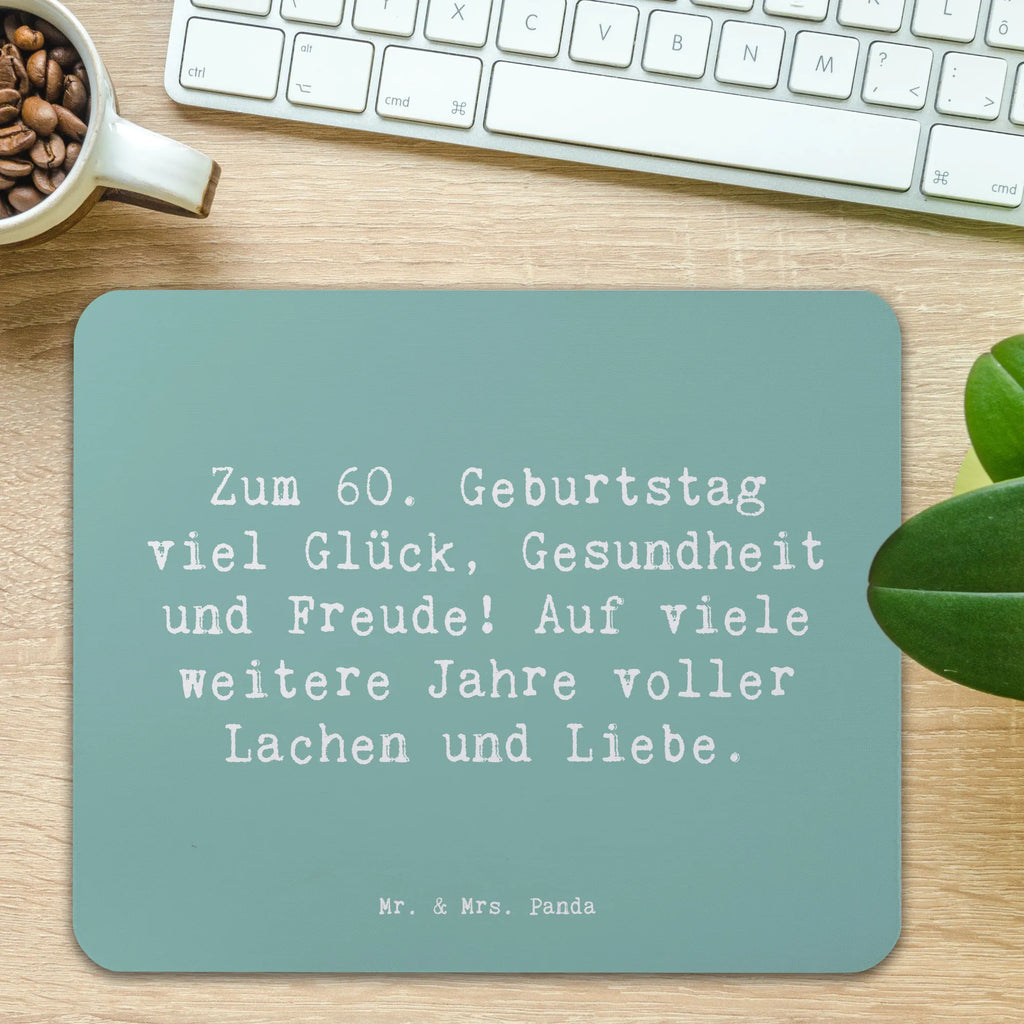 Mauspad Spruch 60. Geburtstag Glück Mousepad, Computer zubehör, Büroausstattung, PC Zubehör, Arbeitszimmer, Mauspad, Einzigartiges Mauspad, Designer Mauspad, Mausunterlage, Mauspad Büro, Geburtstag, Geburtstagsgeschenk, Geschenk