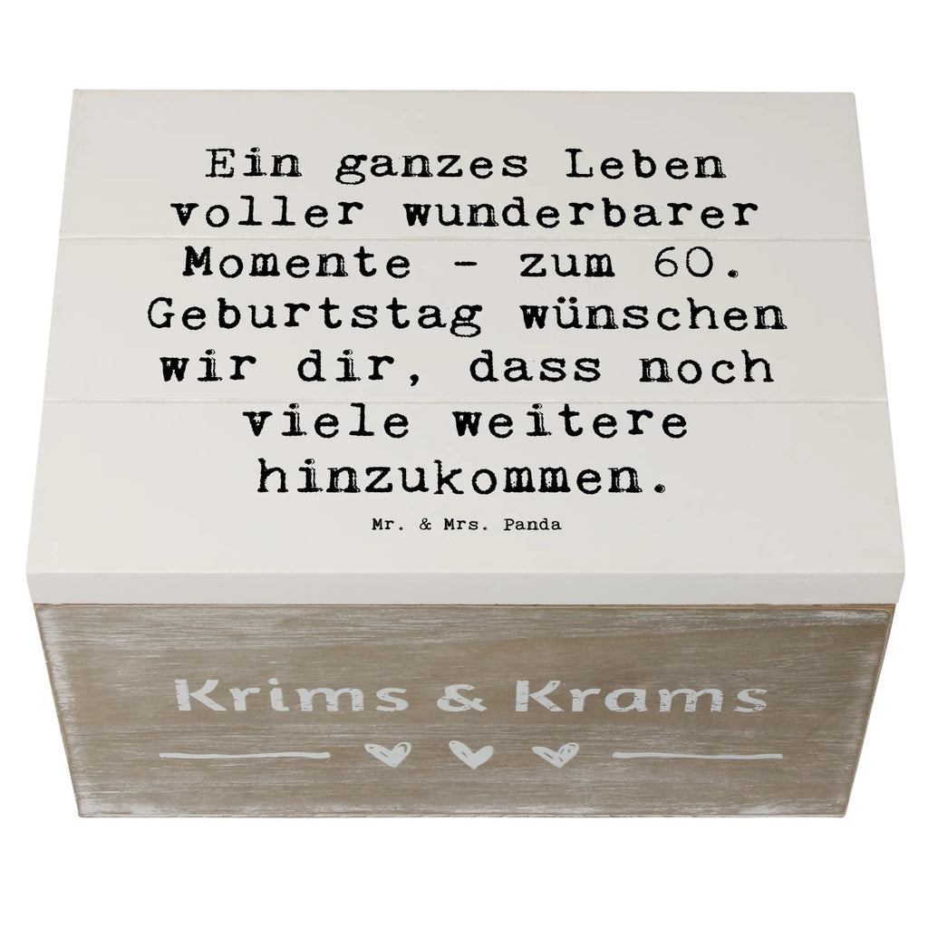 Holzkiste Spruch 60. Geburtstag Momente Holzkiste, Kiste, Schatzkiste, Truhe, Schatulle, XXL, Erinnerungsbox, Erinnerungskiste, Dekokiste, Aufbewahrungsbox, Geschenkbox, Geschenkdose, Geburtstag, Geburtstagsgeschenk, Geschenk