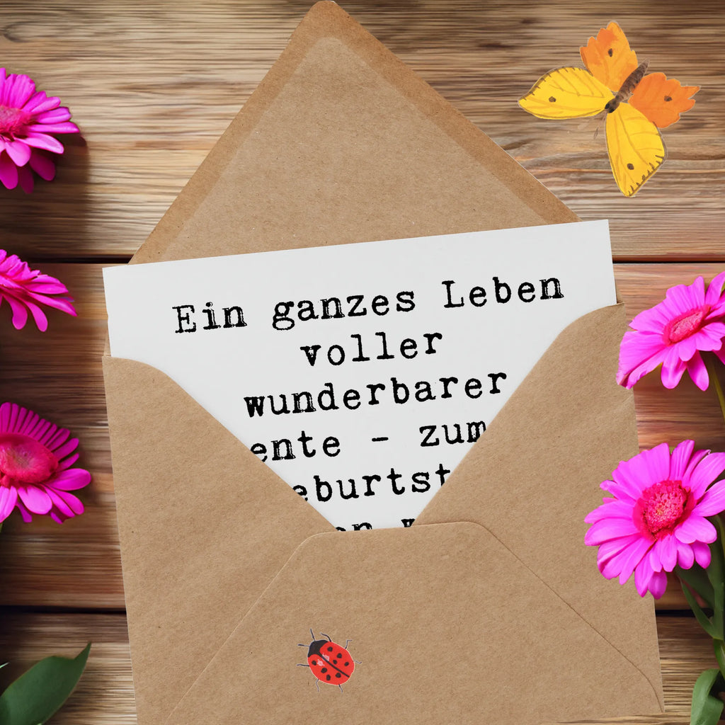 Deluxe Karte Spruch 60. Geburtstag Momente Karte, Grußkarte, Klappkarte, Einladungskarte, Glückwunschkarte, Hochzeitskarte, Geburtstagskarte, Hochwertige Grußkarte, Hochwertige Klappkarte, Geburtstag, Geburtstagsgeschenk, Geschenk