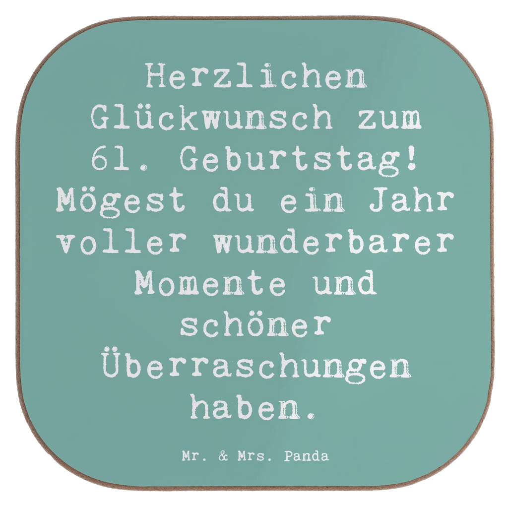 Untersetzer Spruch 61. Geburtstag Glückwünsche Untersetzer, Bierdeckel, Glasuntersetzer, Untersetzer Gläser, Getränkeuntersetzer, Untersetzer aus Holz, Untersetzer für Gläser, Korkuntersetzer, Untersetzer Holz, Holzuntersetzer, Tassen Untersetzer, Untersetzer Design, Geburtstag, Geburtstagsgeschenk, Geschenk