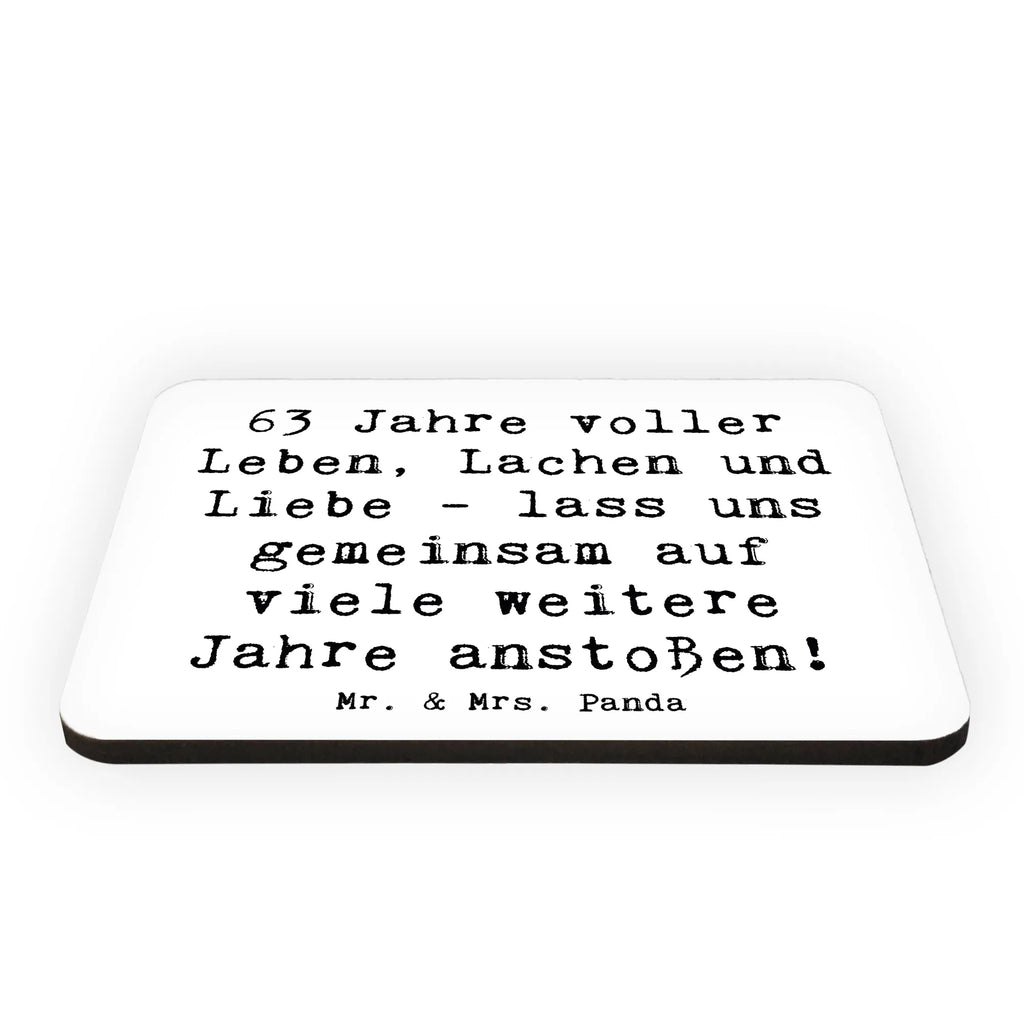 Magnet Spruch 63. Geburtstag Freude Kühlschrankmagnet, Pinnwandmagnet, Souvenir Magnet, Motivmagnete, Dekomagnet, Whiteboard Magnet, Notiz Magnet, Kühlschrank Dekoration, Geburtstag, Geburtstagsgeschenk, Geschenk