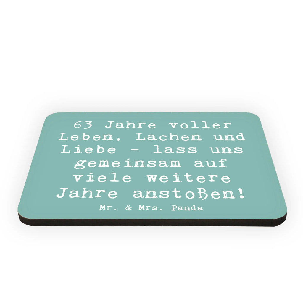 Magnet Spruch 63. Geburtstag Freude Kühlschrankmagnet, Pinnwandmagnet, Souvenir Magnet, Motivmagnete, Dekomagnet, Whiteboard Magnet, Notiz Magnet, Kühlschrank Dekoration, Geburtstag, Geburtstagsgeschenk, Geschenk