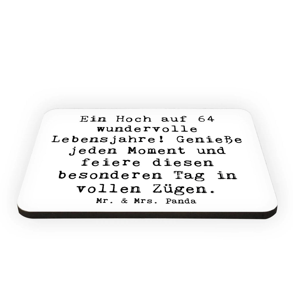 Magnet Spruch 64. Geburtstag Feier Kühlschrankmagnet, Pinnwandmagnet, Souvenir Magnet, Motivmagnete, Dekomagnet, Whiteboard Magnet, Notiz Magnet, Kühlschrank Dekoration, Geburtstag, Geburtstagsgeschenk, Geschenk