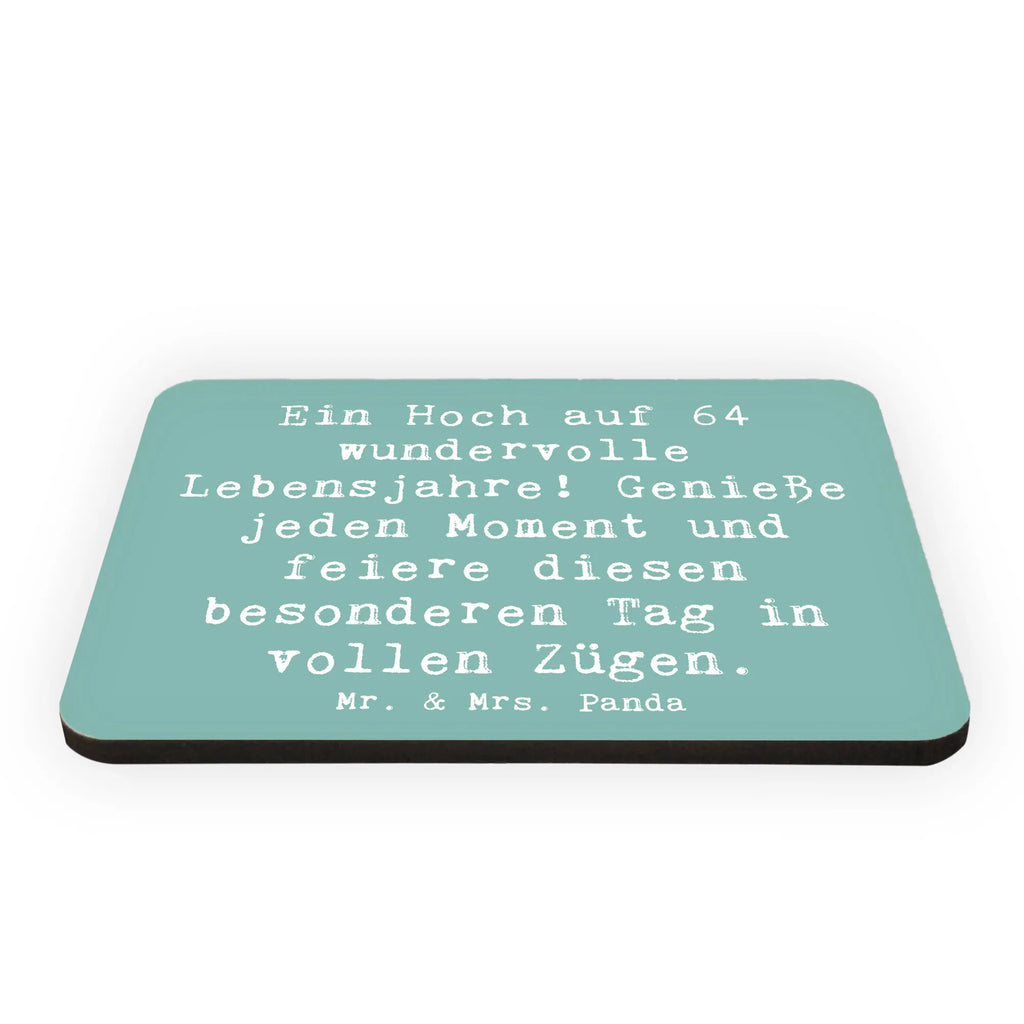 Magnet Spruch 64. Geburtstag Feier Kühlschrankmagnet, Pinnwandmagnet, Souvenir Magnet, Motivmagnete, Dekomagnet, Whiteboard Magnet, Notiz Magnet, Kühlschrank Dekoration, Geburtstag, Geburtstagsgeschenk, Geschenk