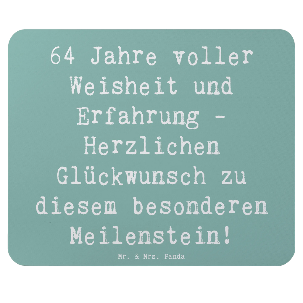 Mauspad Spruch 64. Geburtstag Weisheit Mousepad, Computer zubehör, Büroausstattung, PC Zubehör, Arbeitszimmer, Mauspad, Einzigartiges Mauspad, Designer Mauspad, Mausunterlage, Mauspad Büro, Geburtstag, Geburtstagsgeschenk, Geschenk