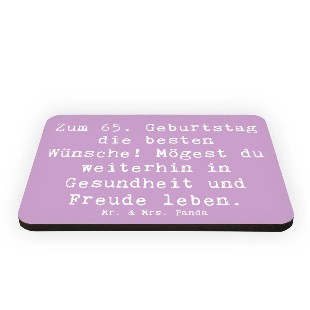 Magnet Spruch 65. Geburtstag Glückwünsche Kühlschrankmagnet, Pinnwandmagnet, Souvenir Magnet, Motivmagnete, Dekomagnet, Whiteboard Magnet, Notiz Magnet, Kühlschrank Dekoration, Geburtstag, Geburtstagsgeschenk, Geschenk