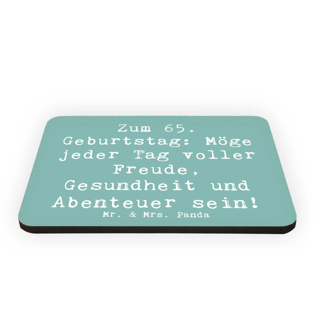 Magnet Spruch 65. Geburtstag Kühlschrankmagnet, Pinnwandmagnet, Souvenir Magnet, Motivmagnete, Dekomagnet, Whiteboard Magnet, Notiz Magnet, Kühlschrank Dekoration, Geburtstag, Geburtstagsgeschenk, Geschenk