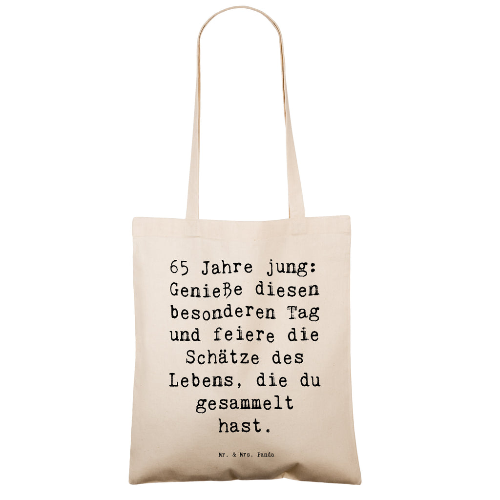 Tragetasche Spruch 65. Geburtstag Feiern Beuteltasche, Beutel, Einkaufstasche, Jutebeutel, Stoffbeutel, Tasche, Shopper, Umhängetasche, Strandtasche, Schultertasche, Stofftasche, Tragetasche, Badetasche, Jutetasche, Einkaufstüte, Laptoptasche, Geburtstag, Geburtstagsgeschenk, Geschenk