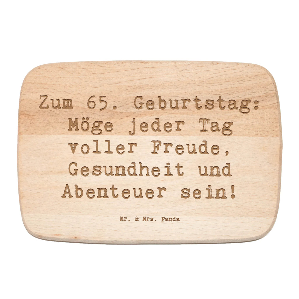 Frühstücksbrett Spruch 65. Geburtstag Frühstücksbrett, Holzbrett, Schneidebrett, Schneidebrett Holz, Frühstücksbrettchen, Küchenbrett, Geburtstag, Geburtstagsgeschenk, Geschenk