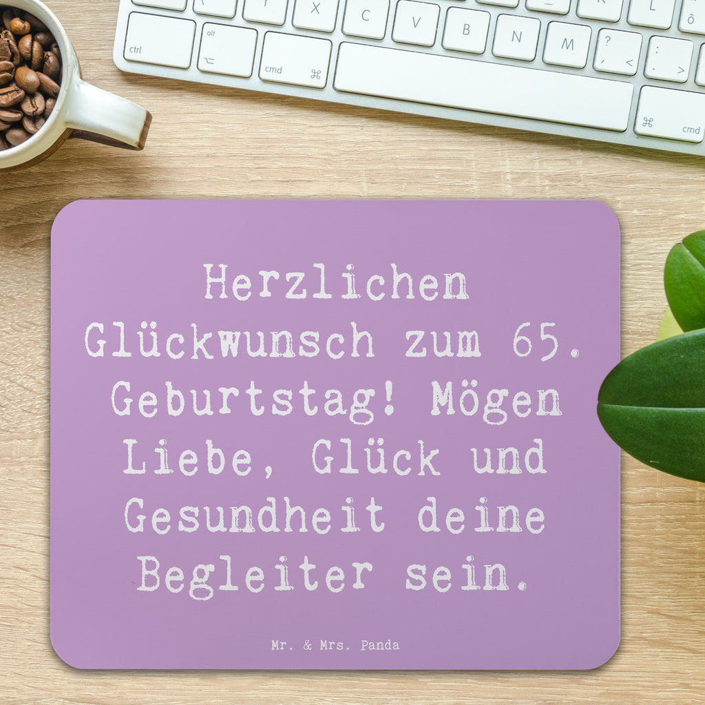 Mauspad Spruch 65. Geburtstag Mousepad, Computer zubehör, Büroausstattung, PC Zubehör, Arbeitszimmer, Mauspad, Einzigartiges Mauspad, Designer Mauspad, Mausunterlage, Mauspad Büro, Geburtstag, Geburtstagsgeschenk, Geschenk