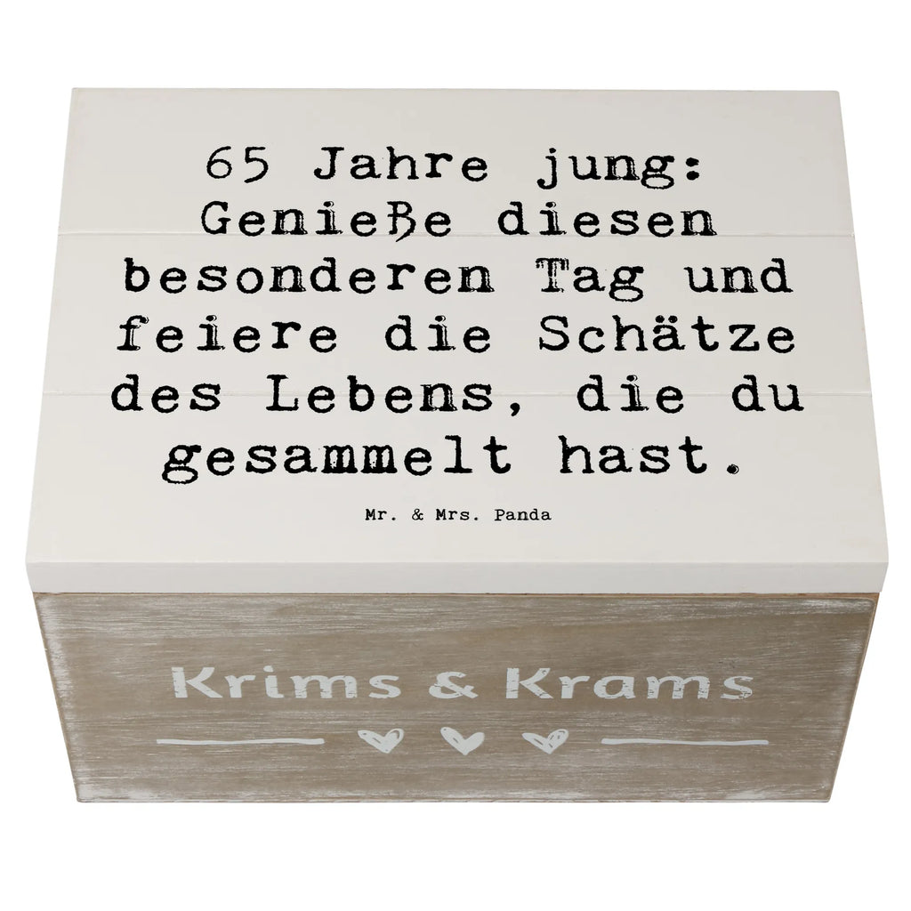 Holzkiste Spruch 65. Geburtstag Feiern Holzkiste, Kiste, Schatzkiste, Truhe, Schatulle, XXL, Erinnerungsbox, Erinnerungskiste, Dekokiste, Aufbewahrungsbox, Geschenkbox, Geschenkdose, Geburtstag, Geburtstagsgeschenk, Geschenk