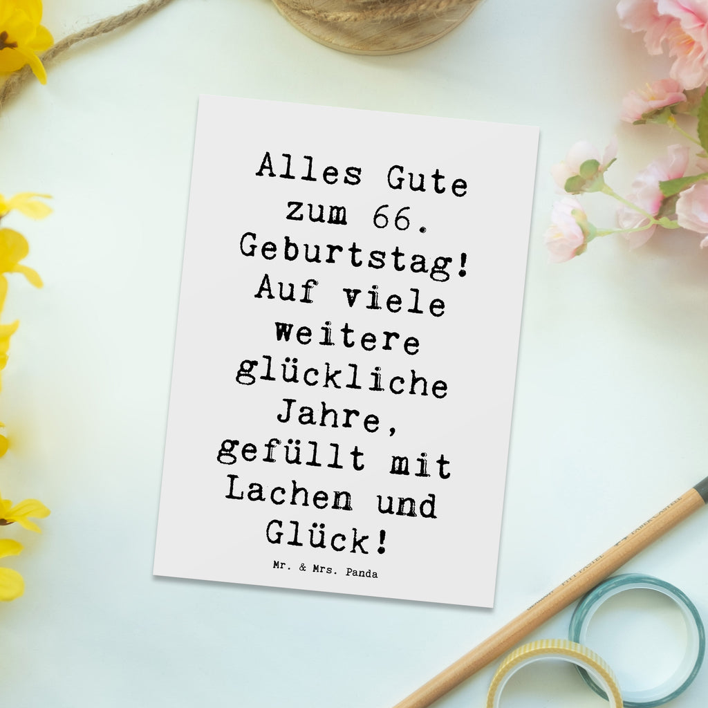 Postkarte Spruch 66. Geburtstag Glückwünsche Postkarte, Karte, Geschenkkarte, Grußkarte, Einladung, Ansichtskarte, Geburtstagskarte, Einladungskarte, Dankeskarte, Ansichtskarten, Einladung Geburtstag, Einladungskarten Geburtstag, Geburtstag, Geburtstagsgeschenk, Geschenk