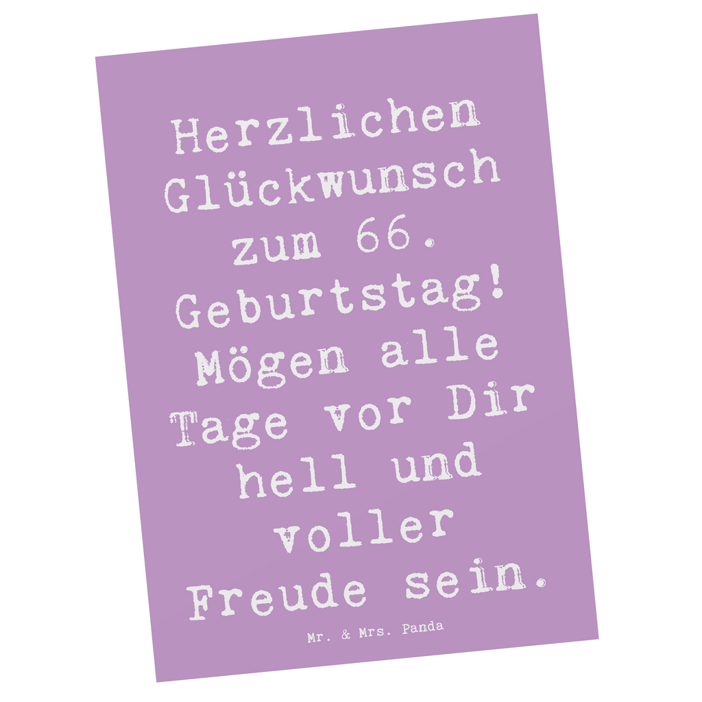 Postkarte Spruch 66. Geburtstag Glückwünsche Postkarte, Karte, Geschenkkarte, Grußkarte, Einladung, Ansichtskarte, Geburtstagskarte, Einladungskarte, Dankeskarte, Ansichtskarten, Einladung Geburtstag, Einladungskarten Geburtstag, Geburtstag, Geburtstagsgeschenk, Geschenk