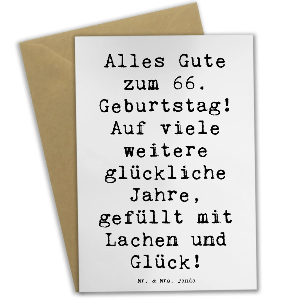 Grußkarte Spruch 66. Geburtstag Glückwünsche Grußkarte, Klappkarte, Einladungskarte, Glückwunschkarte, Hochzeitskarte, Geburtstagskarte, Karte, Ansichtskarten, Geburtstag, Geburtstagsgeschenk, Geschenk