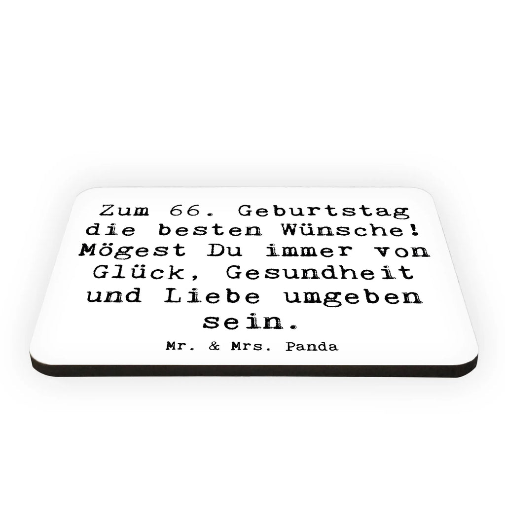 Magnet Spruch 66. Geburtstag Kühlschrankmagnet, Pinnwandmagnet, Souvenir Magnet, Motivmagnete, Dekomagnet, Whiteboard Magnet, Notiz Magnet, Kühlschrank Dekoration, Geburtstag, Geburtstagsgeschenk, Geschenk