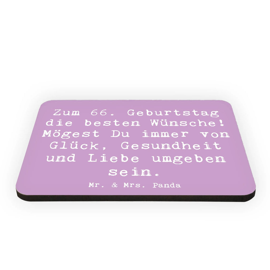 Magnet Spruch 66. Geburtstag Kühlschrankmagnet, Pinnwandmagnet, Souvenir Magnet, Motivmagnete, Dekomagnet, Whiteboard Magnet, Notiz Magnet, Kühlschrank Dekoration, Geburtstag, Geburtstagsgeschenk, Geschenk