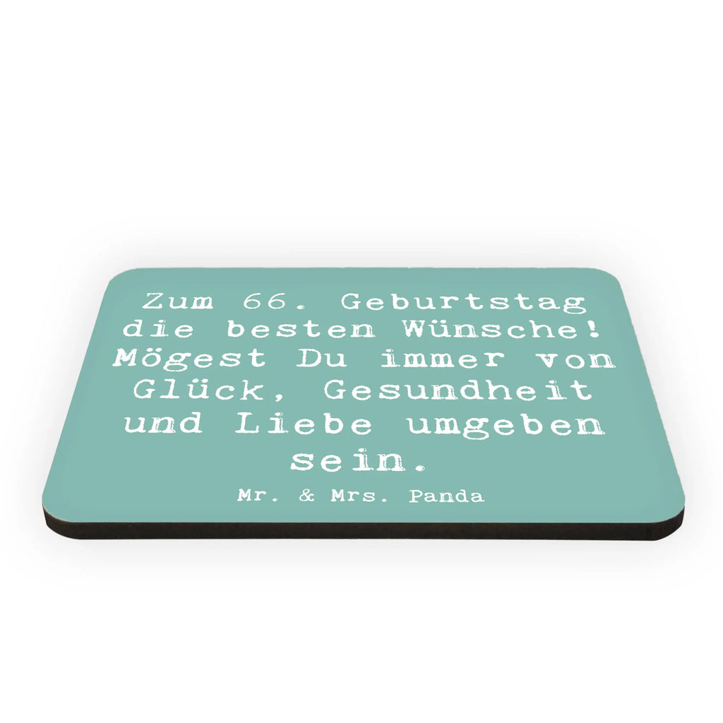 Magnet Spruch 66. Geburtstag Kühlschrankmagnet, Pinnwandmagnet, Souvenir Magnet, Motivmagnete, Dekomagnet, Whiteboard Magnet, Notiz Magnet, Kühlschrank Dekoration, Geburtstag, Geburtstagsgeschenk, Geschenk