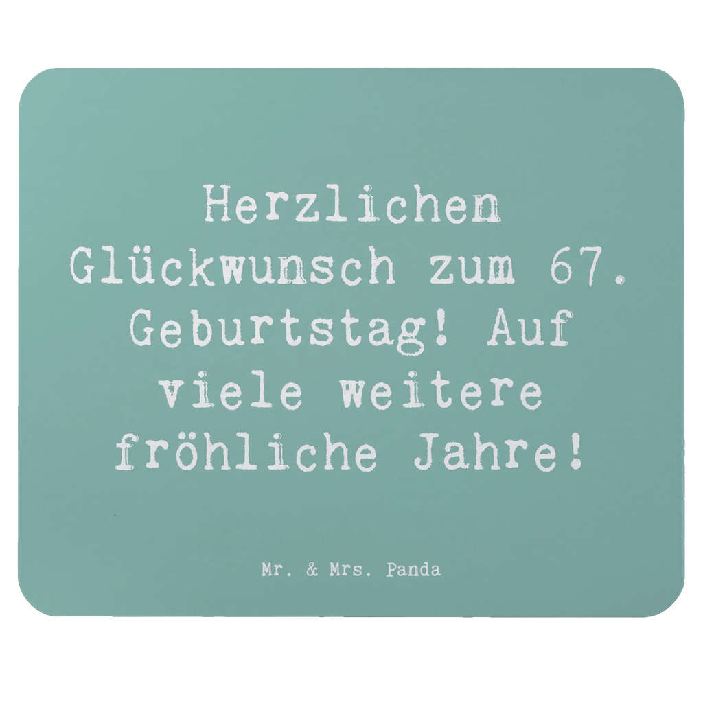 Mauspad Spruch 67. Geburtstag Freude Mousepad, Computer zubehör, Büroausstattung, PC Zubehör, Arbeitszimmer, Mauspad, Einzigartiges Mauspad, Designer Mauspad, Mausunterlage, Mauspad Büro, Geburtstag, Geburtstagsgeschenk, Geschenk